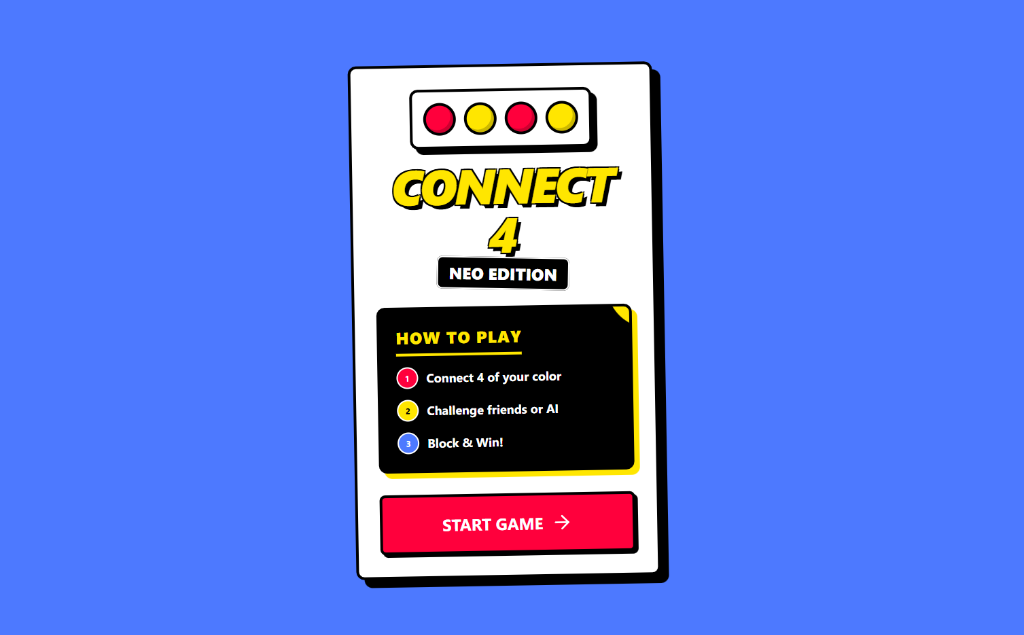 Connect 4 Neo